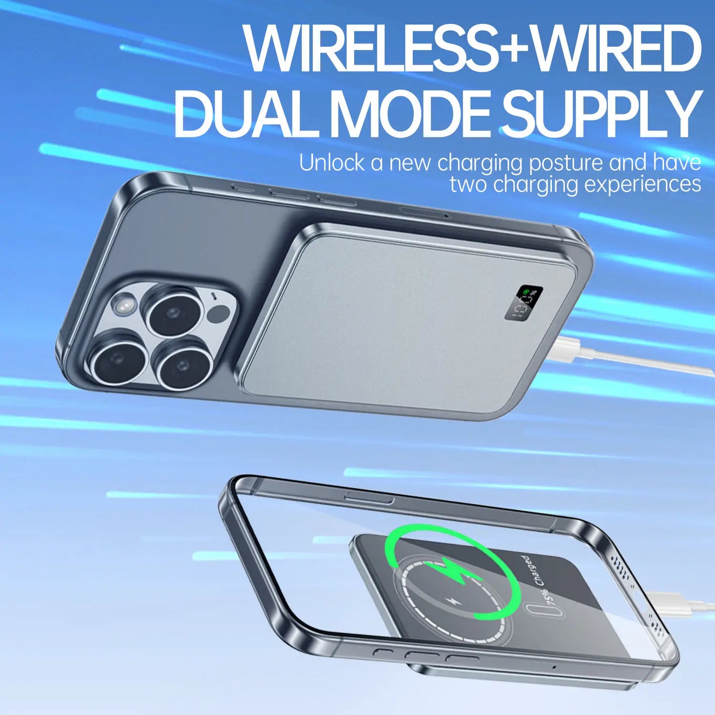 MagCharge™ Slim Magnetic Power Bank