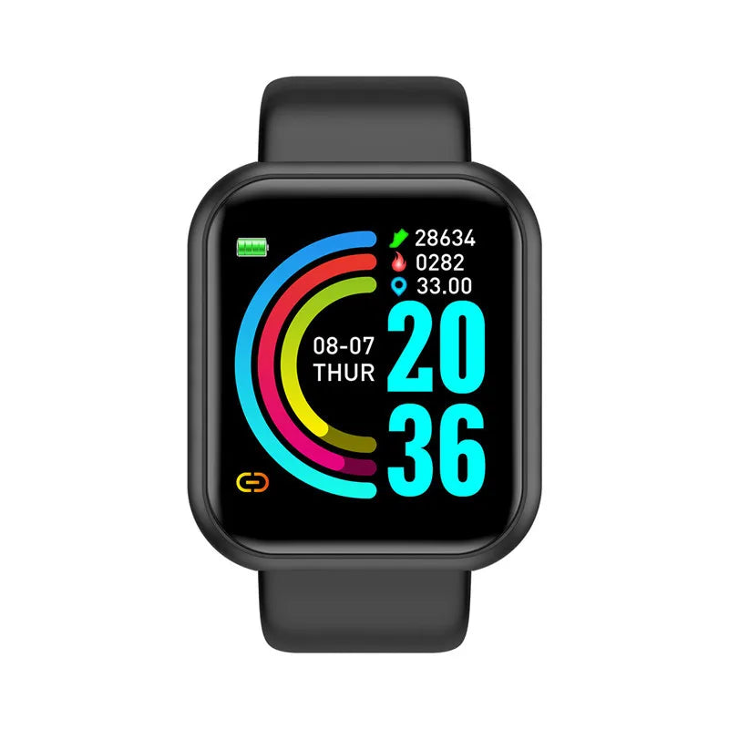 SmartFit™ Bluetooth Fitness Watch – Heart Rate, Sleep & Activity Tracker