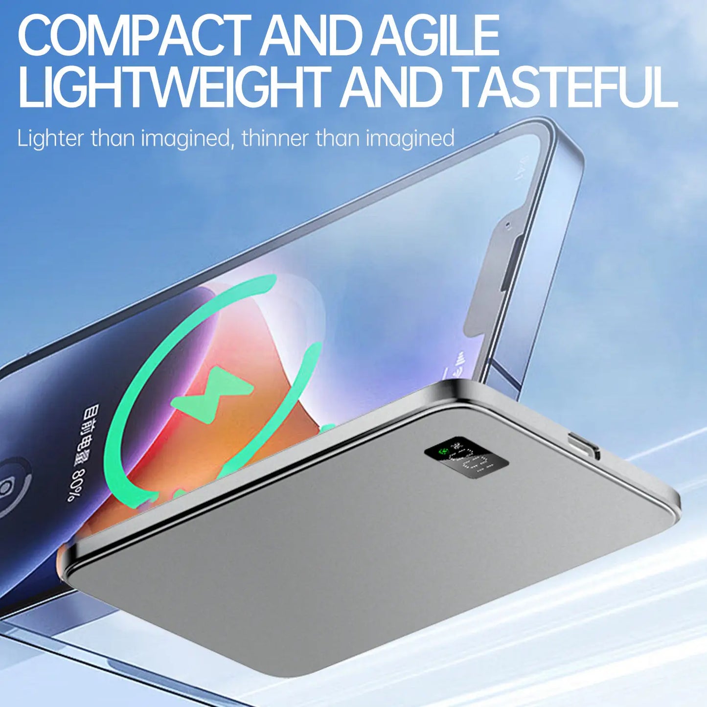 MagCharge™ Slim Magnetic Power Bank