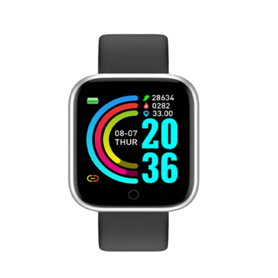 SmartFit™ Bluetooth Fitness Watch – Heart Rate, Sleep & Activity Tracker