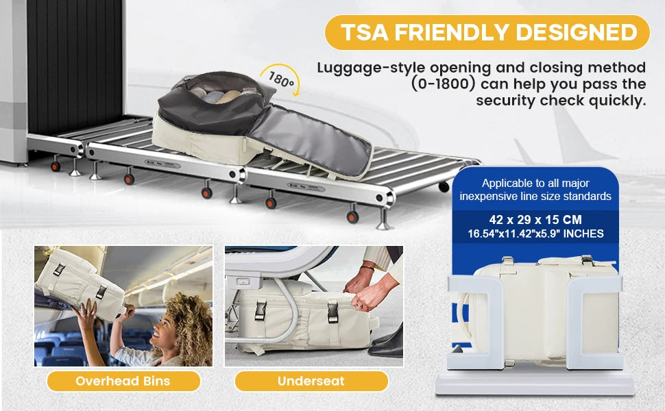 Vacuum Compression Travel Backpack – Pack More, Travel Smarter!