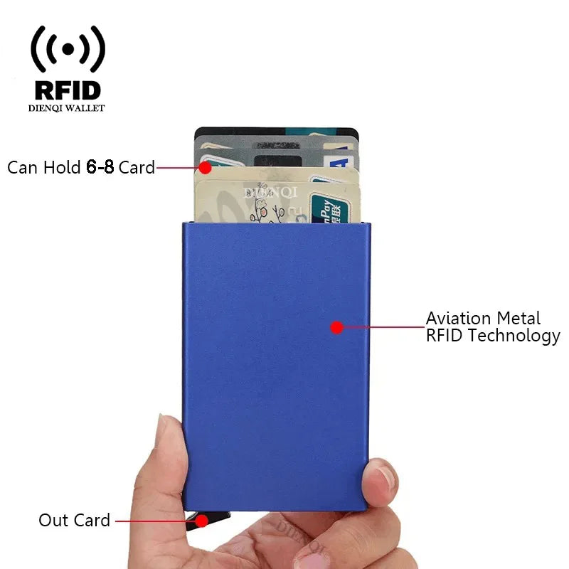 SafeSlide™ RFID Blocking Card Holder