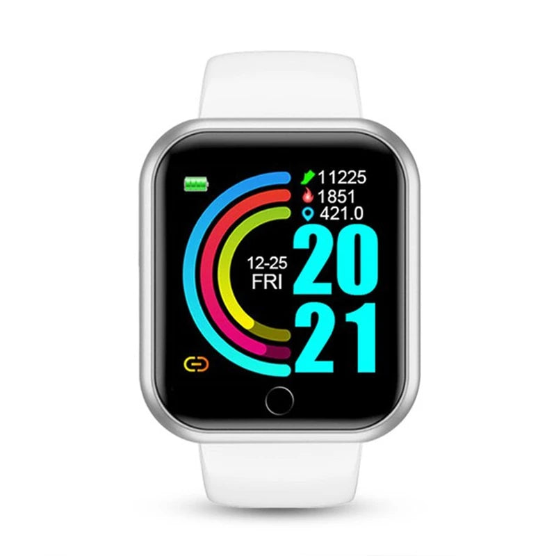 SmartFit™ Bluetooth Fitness Watch – Heart Rate, Sleep & Activity Tracker
