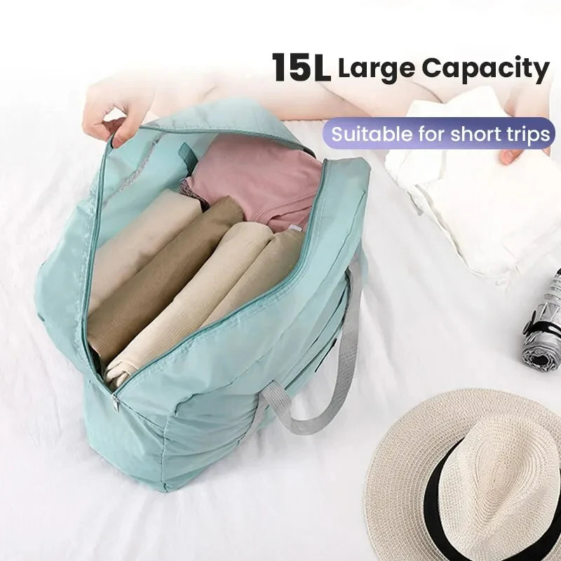 AirFold Travel Bag – Lightweight & Expandable 15L
