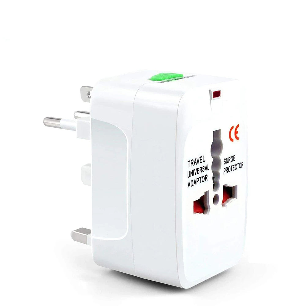 Protable AU US UK EU Converter All in One International Plug Adapter 2 USB Type C Ports World Travel AC Power Charger Adapter